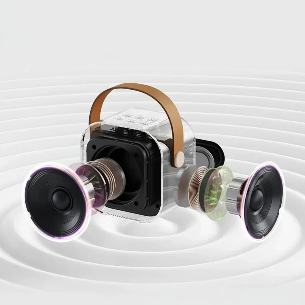 VOXBEAT – Portable Singing Machine with Wireless Microphones & Color-Changing Light - Image 4