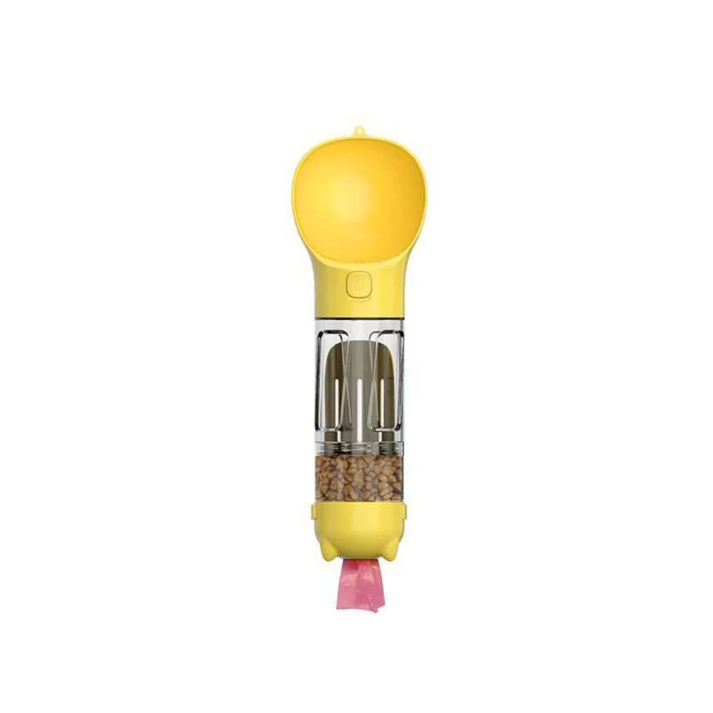 WALKIEPET BOTTLE – Portable 2-in-1 Dog Drinking & Feeding Bottle with Waste Bag Holder - Image 4