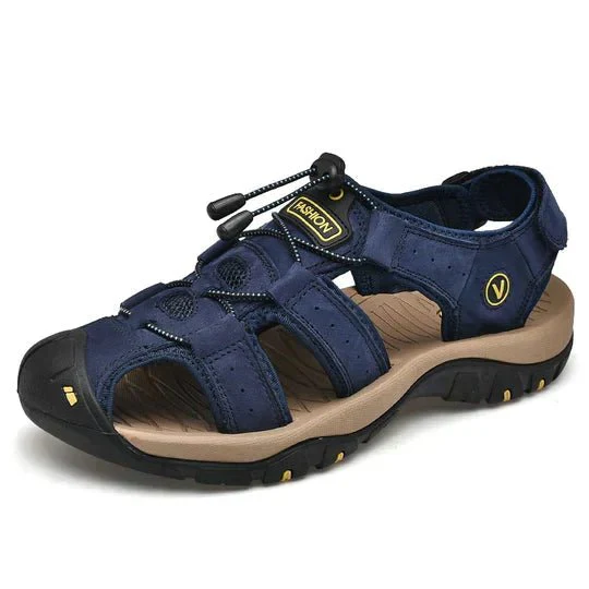 WALKRIX – Men's Hiking Sandals with Closed Toe Area and Adjustable Fit - Image 5