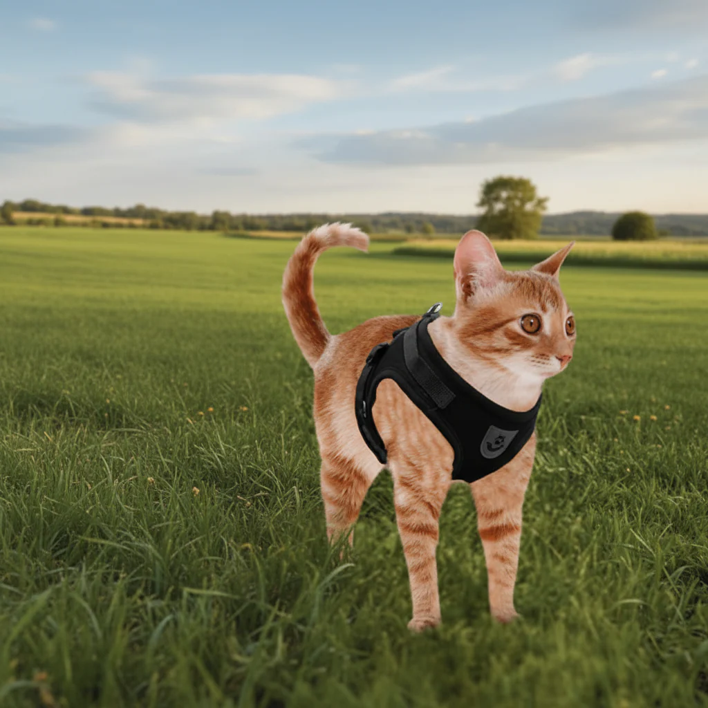 WANDERPAW – Escape-proof cat harness with reflective details - Image 10