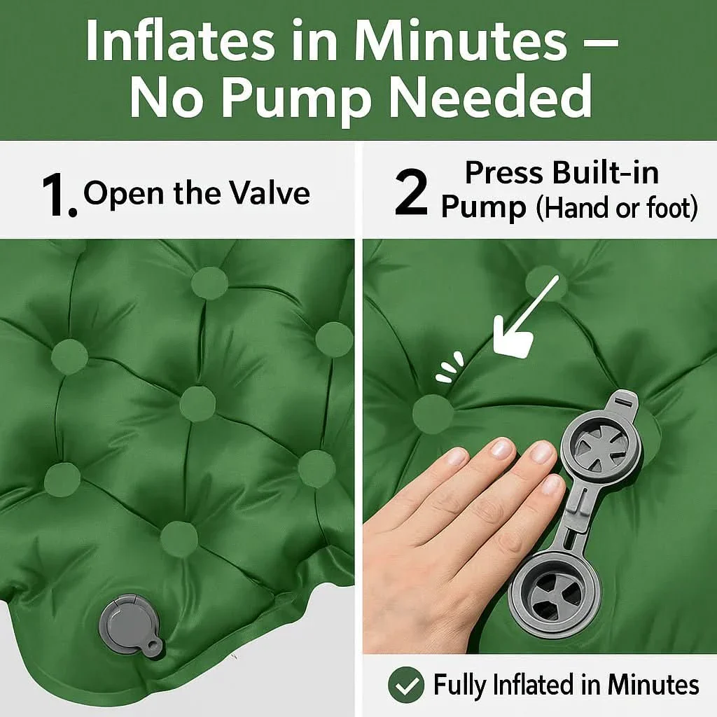 WanderRuhe – Ultra-light self-inflating double hiking mat - Image 7
