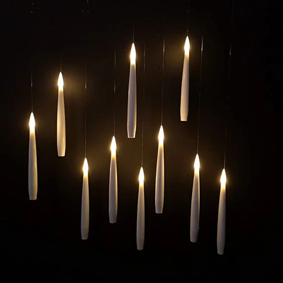WANDGLOW – Flame-free Floating Candles with Flickering Effect & Magic Wand - Image 5
