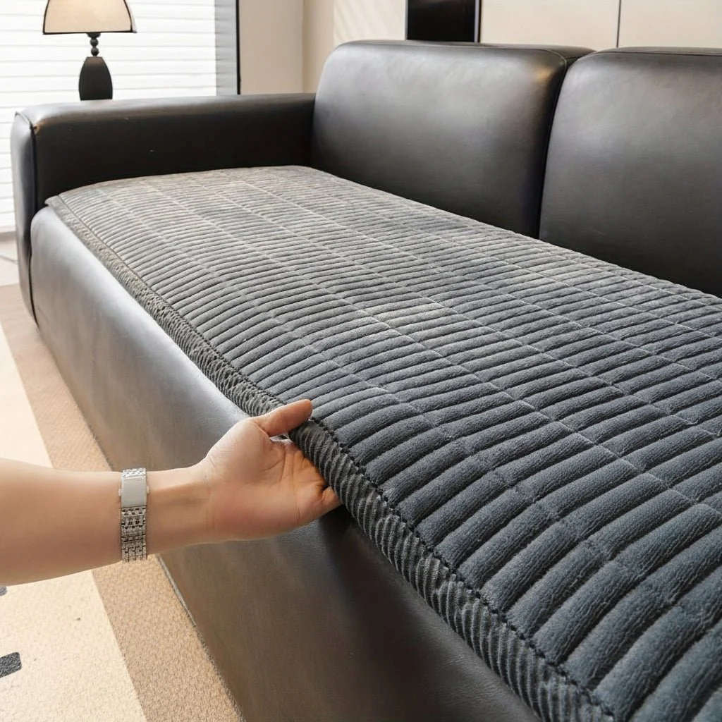 WARDÉA – Quilted microfiber sofa covers for stylish sofa protection - Image 3
