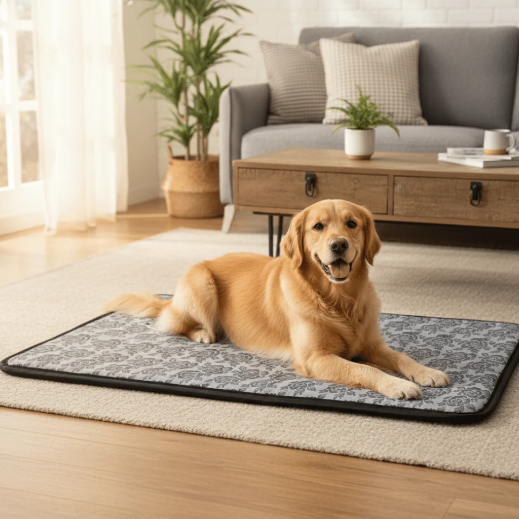 WARMFUR – Electric Pet Heating Mat with Temperature Control & Waterproof Surface - Image 3