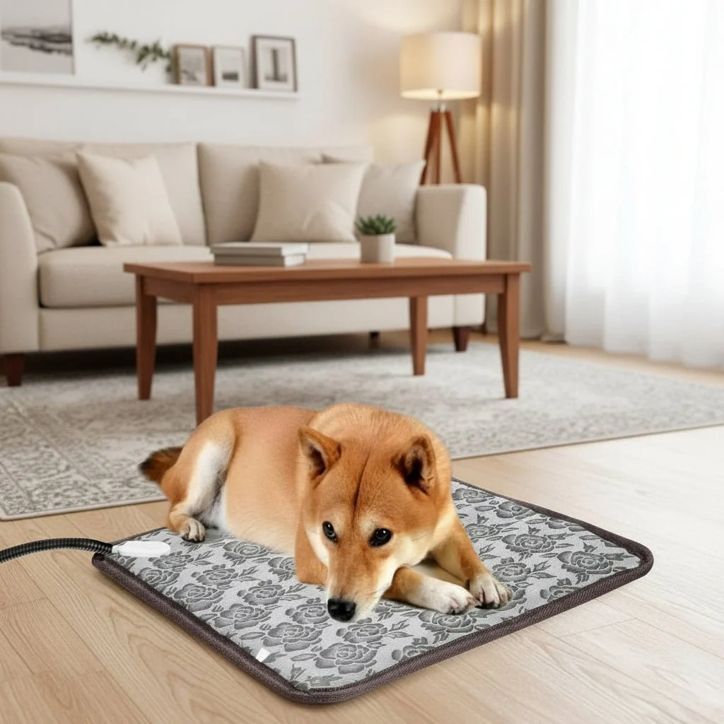 WARMFUR – Electric Pet Heating Mat with Temperature Control & Waterproof Surface - Image 4