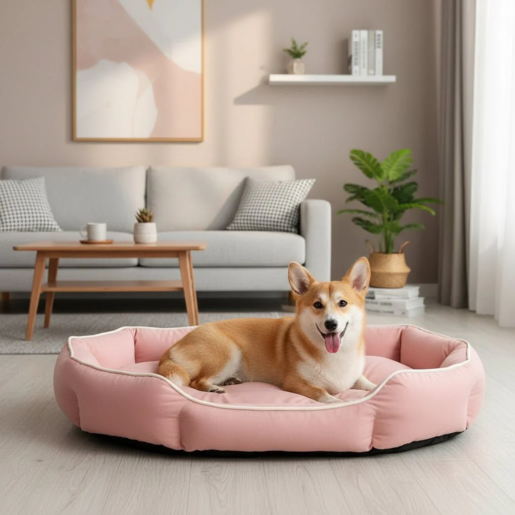 WARMNESTPAD – Soft Dog & Cat Bed with Supportive Heat Padding