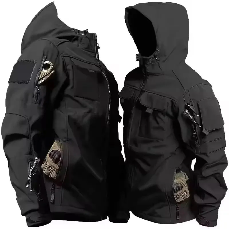 WARMSHIELD – Tactical waterproof & windproof jacket for outdoor adventures - Image 3