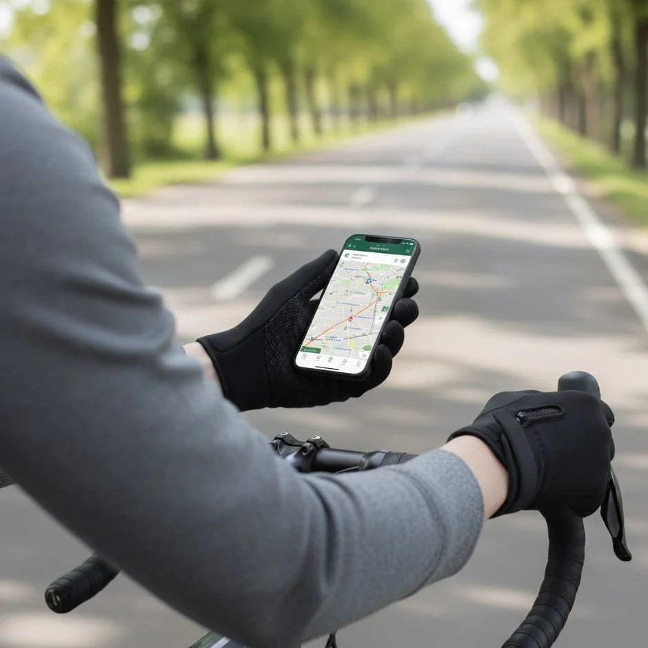 WARMTOUCH – Windproof, warm gloves for device use - Image 2