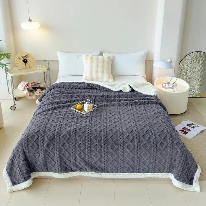 WARMVEL – Cozy Wool Blanket for Home and Office - Image 11