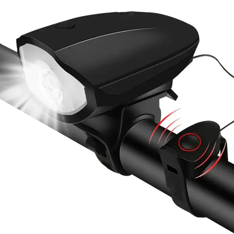 WARNING LIGHT – Rechargeable 3-in-1 LED Bicycle Lamp & Horn for Increased Safety While Cycling - Image 10