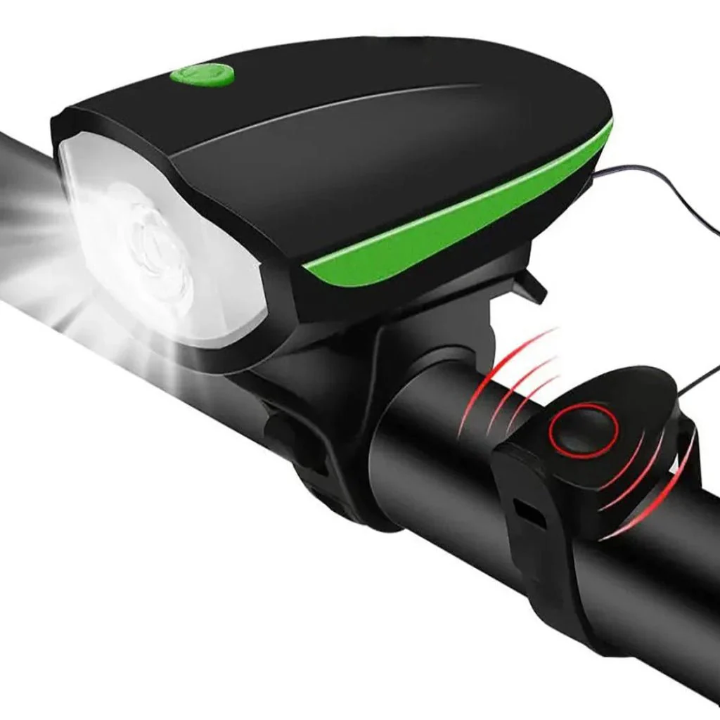 WARNING LIGHT – Rechargeable 3-in-1 LED Bicycle Lamp & Horn for Increased Safety While Cycling - Image 8