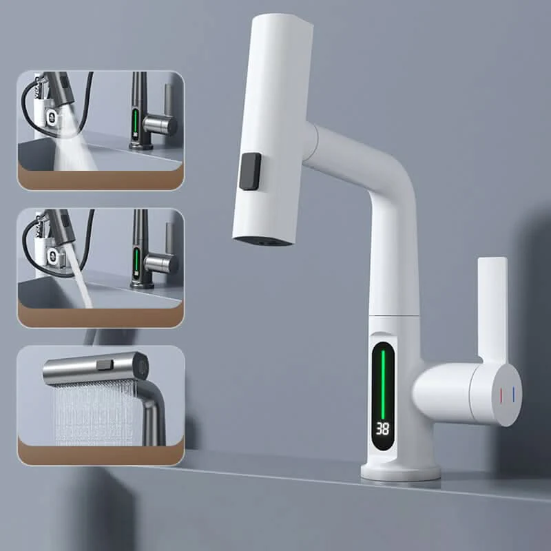 WaterMaster Faucet - 360° rotating tap with LED temperature display - Image 5