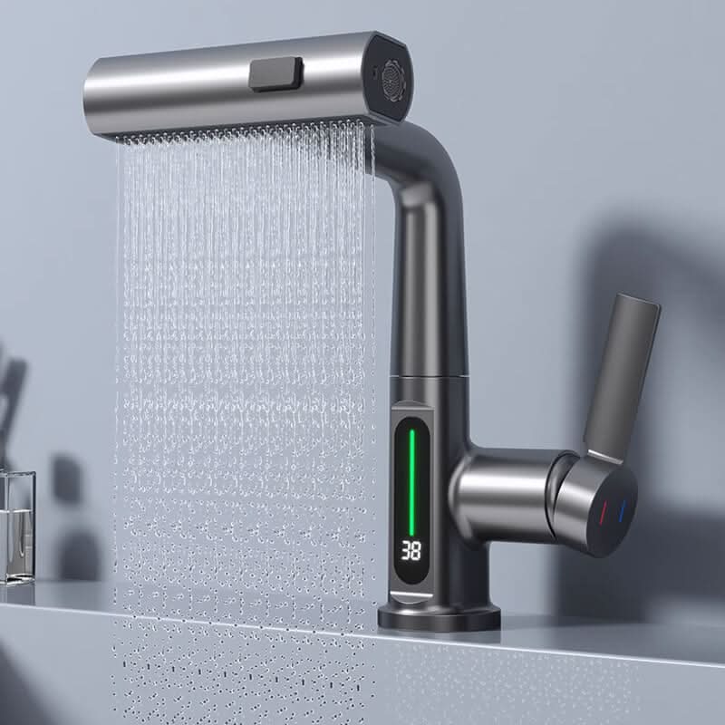 WaterMaster Faucet - 360° rotating tap with LED temperature display - Image 7
