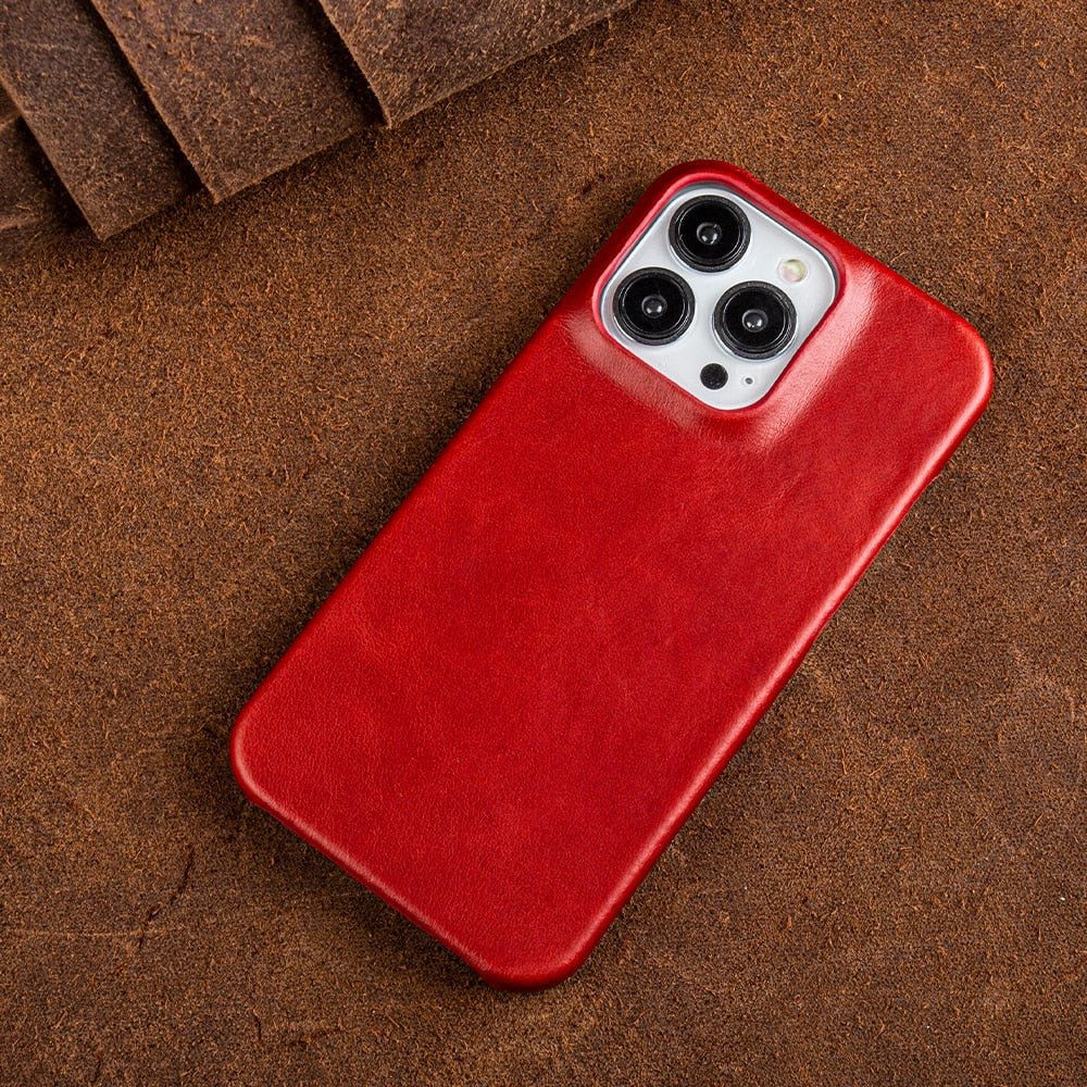 WAXEDHIDE – Premium Genuine Leather MagSafe iPhone Case with Oil-Wax Coating - Image 8
