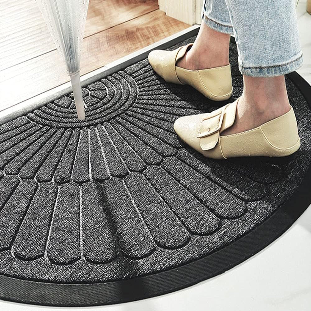 WEATHERMAT – Half-round doormat, non-slip dirt catcher for every season - Image 2