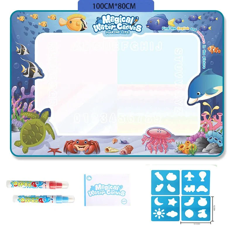 WETPAINTPAD – Clean Water Painting Mat 100 x 80 cm for Children - Image 11