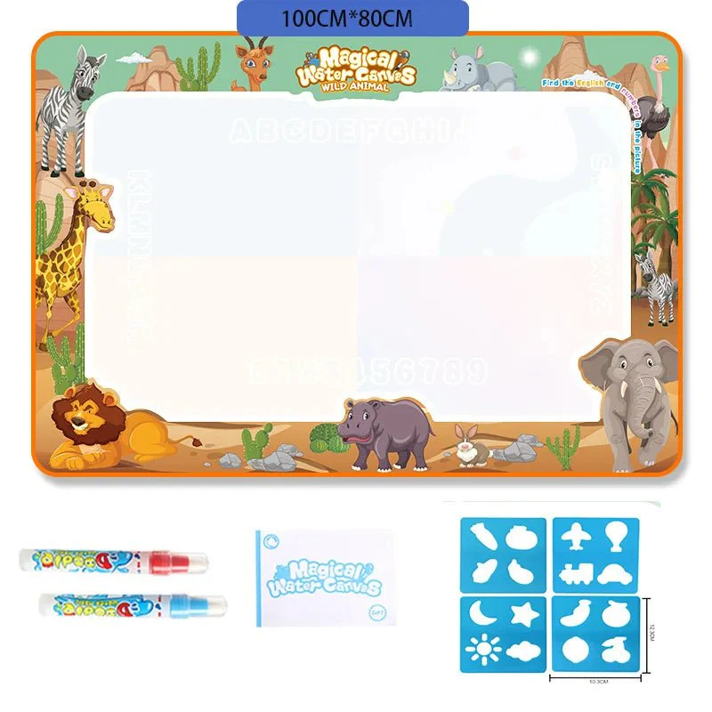 WETPAINTPAD – Clean Water Painting Mat 100 x 80 cm for Children - Image 12