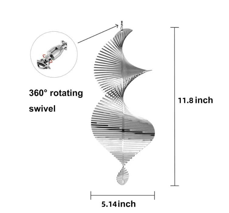 WhirlWind Garden Spinner - Living Rotating Garden Decoration - Image 11