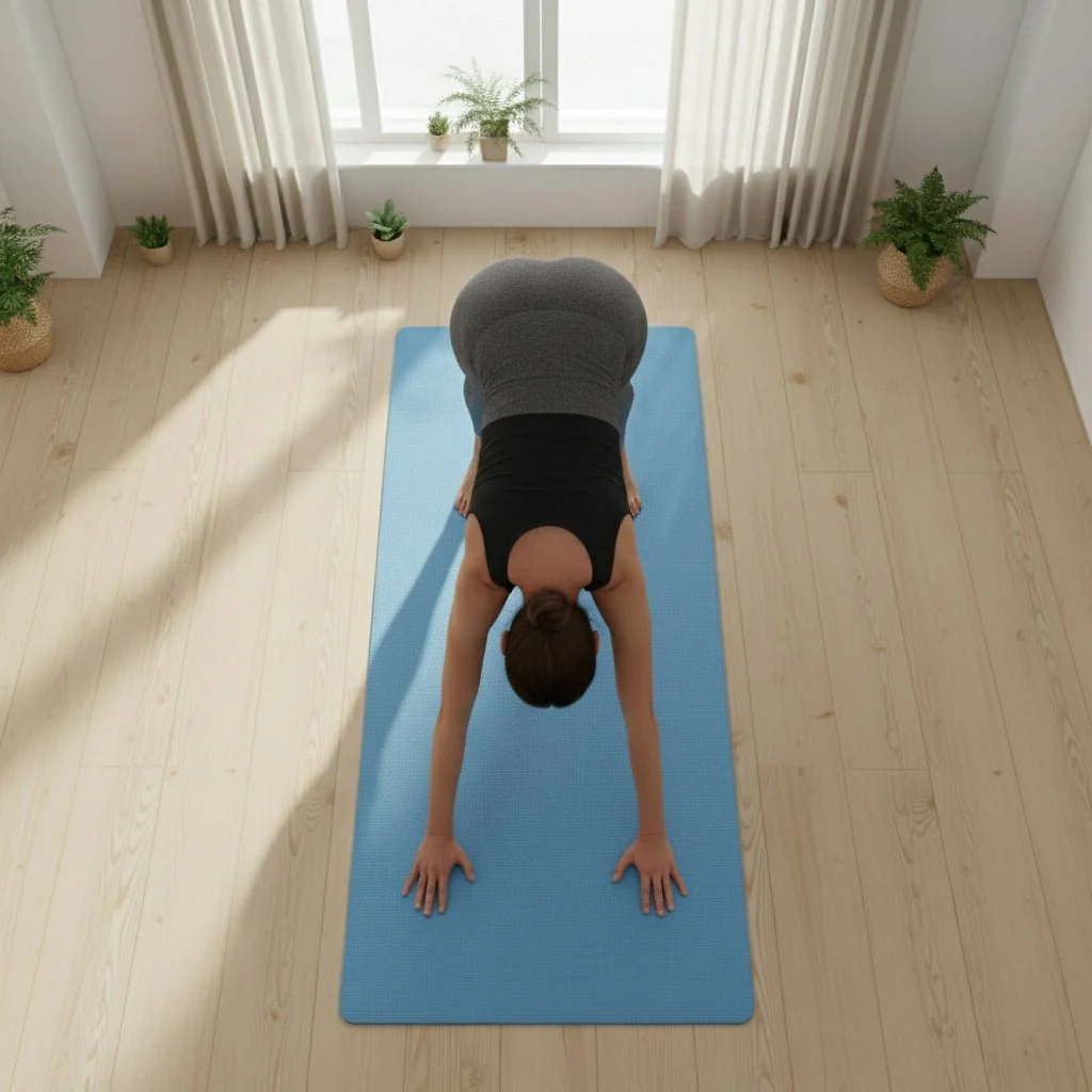 WIDE WONDER – Extra large 185 cm Non-slip Fitness & Yoga Mat