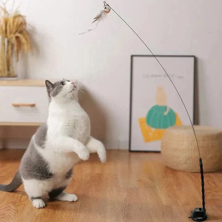WINGWHIRL – Interactive Cat Toy with Fluttering Wings - Image 3