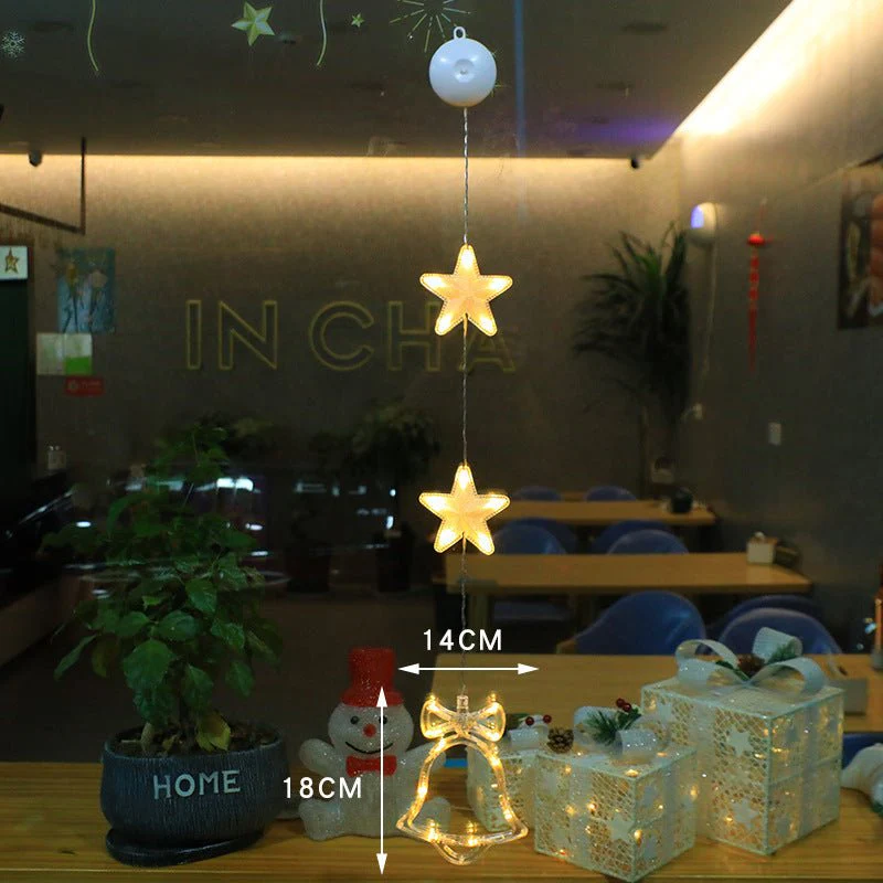 WINTERBEAM – LED Christmas lights with suction cups for glass and mirrors - Image 10