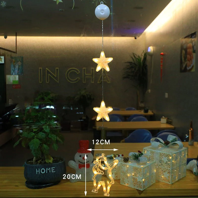 WINTERBEAM – LED Christmas lights with suction cups for glass and mirrors - Image 13