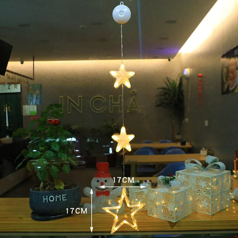 WINTERBEAM – LED Christmas lights with suction cups for glass and mirrors - Image 14