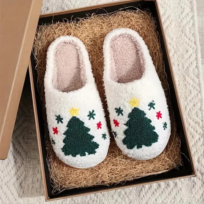WINTERHOOF – Warm, Non-Slip House Slippers with Deer Motif for Winter - Image 6