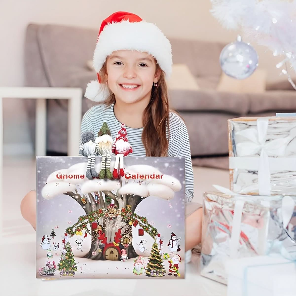 WINTERWHISP 2025 – Handmade Plush Gnome Advent Calendar for Festive Memories