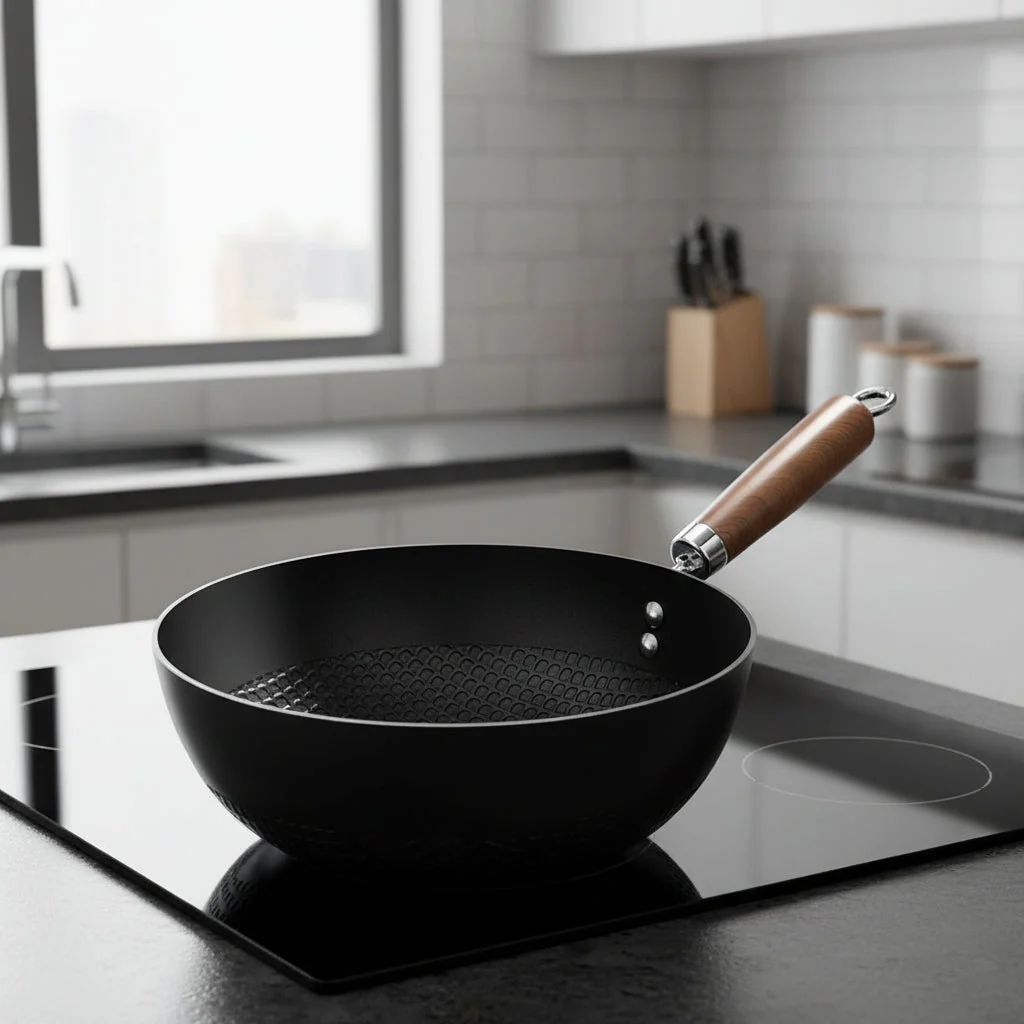 WOKMASTER – Durable Iron Wok with Powerful Heat Flow