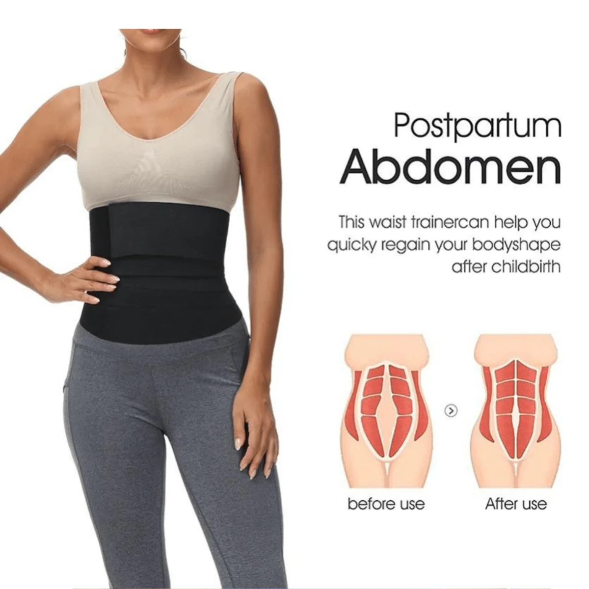 Wonder Waistband - Invisible waistband for body shaping & fat burning - Image 5