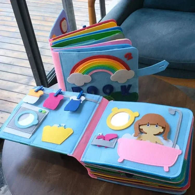 WonderBook - Creative Montessori discovery book for children aged 2 and over - Image 2