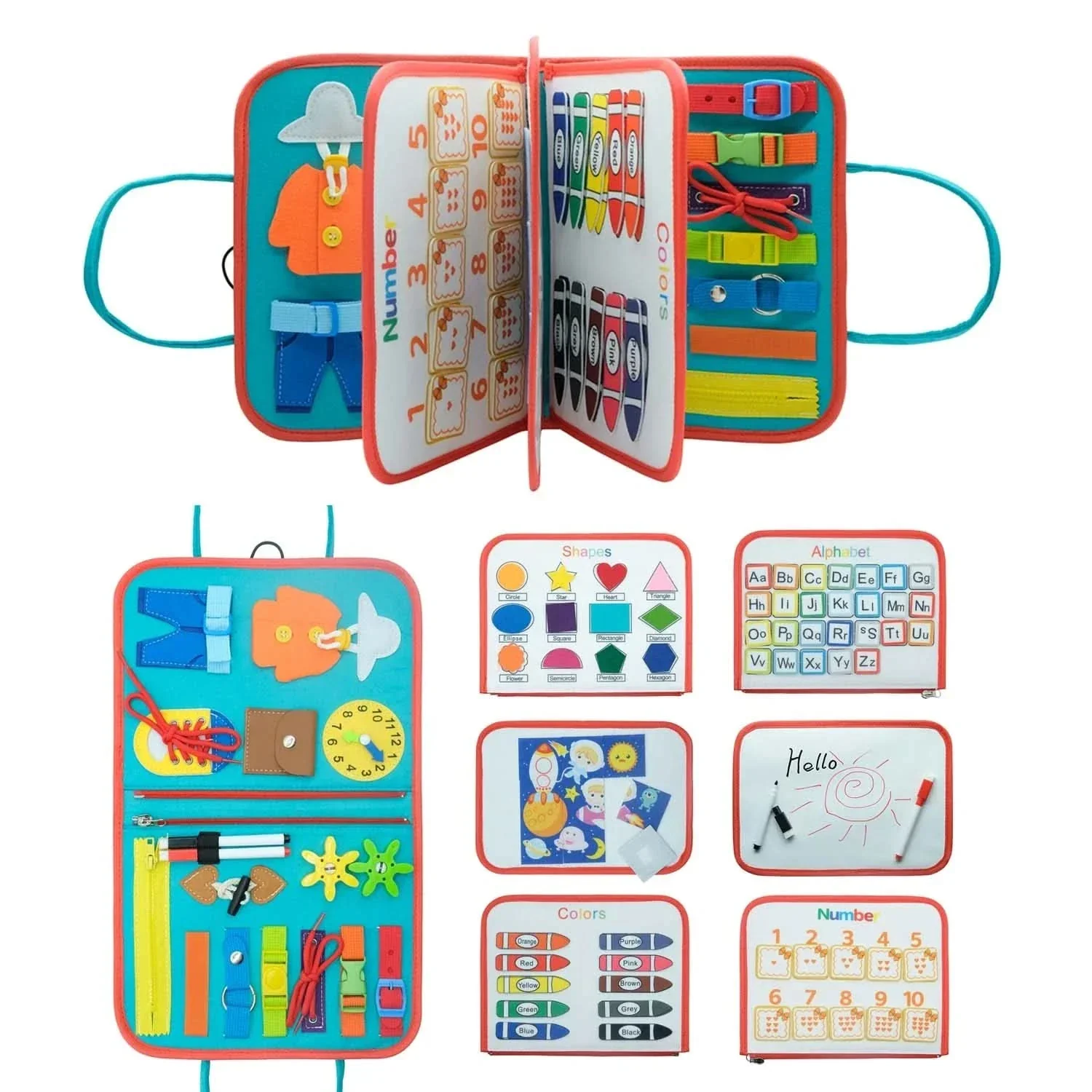 WonderFolio - Montessori book for explorers, promotes fine motor skills & curiosity - Image 6
