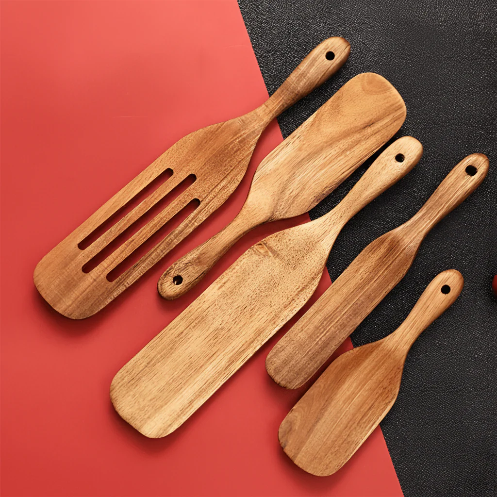 WoodEase teak kitchen set - Sustainable & durable for every preparation - Image 5