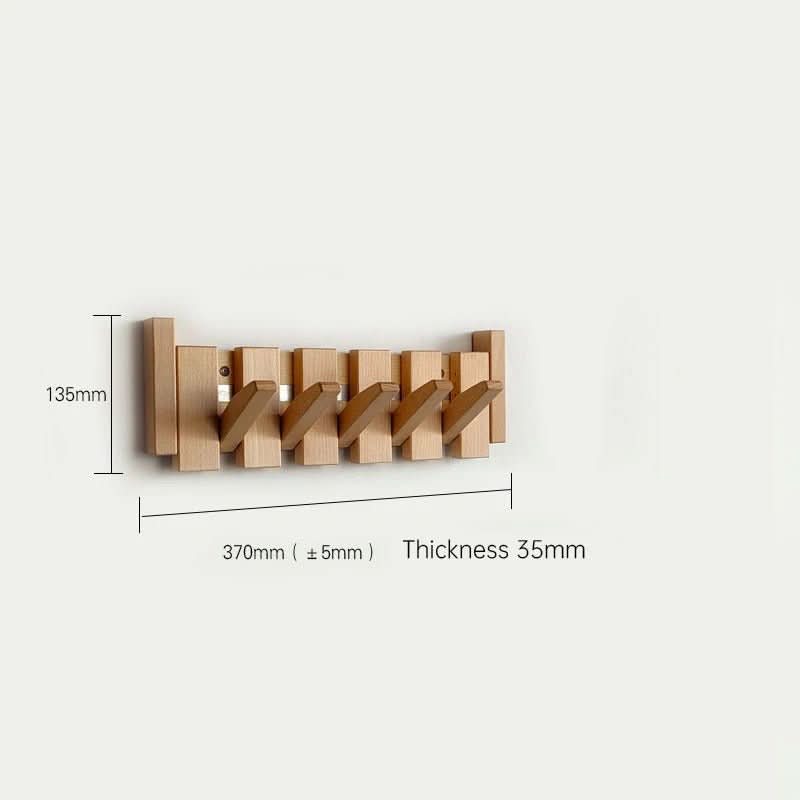 Wooden Wall Hook - Foldable wooden wall hook for stylish organisation - Image 13