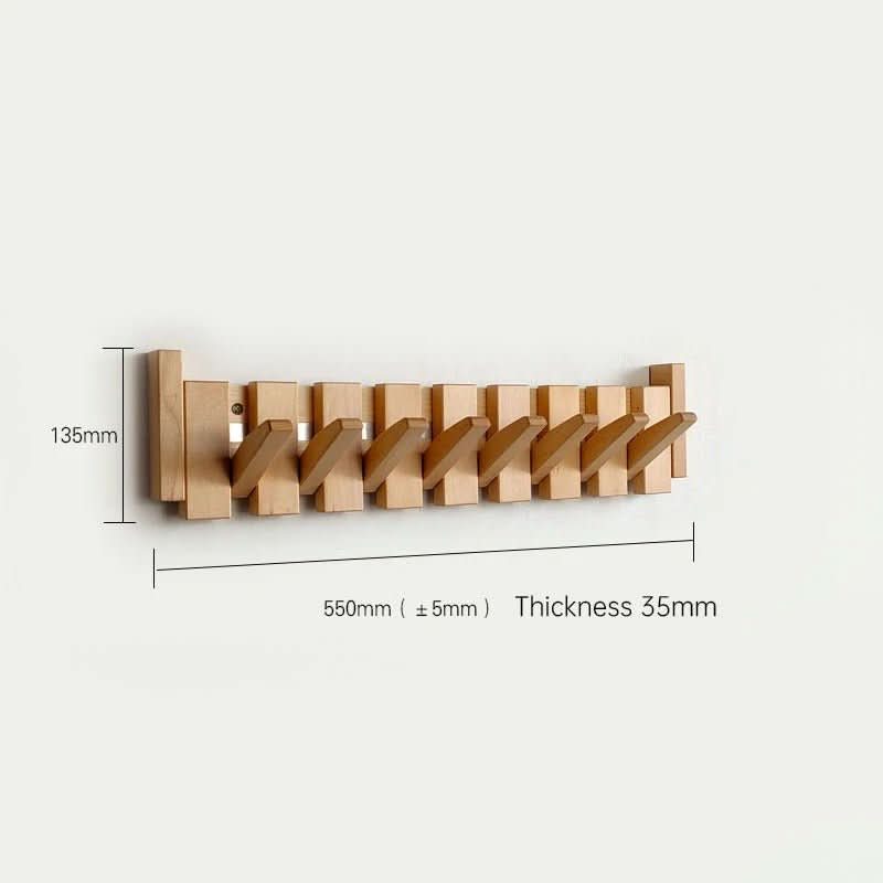 Wooden Wall Hook - Foldable wooden wall hook for stylish organisation - Image 19