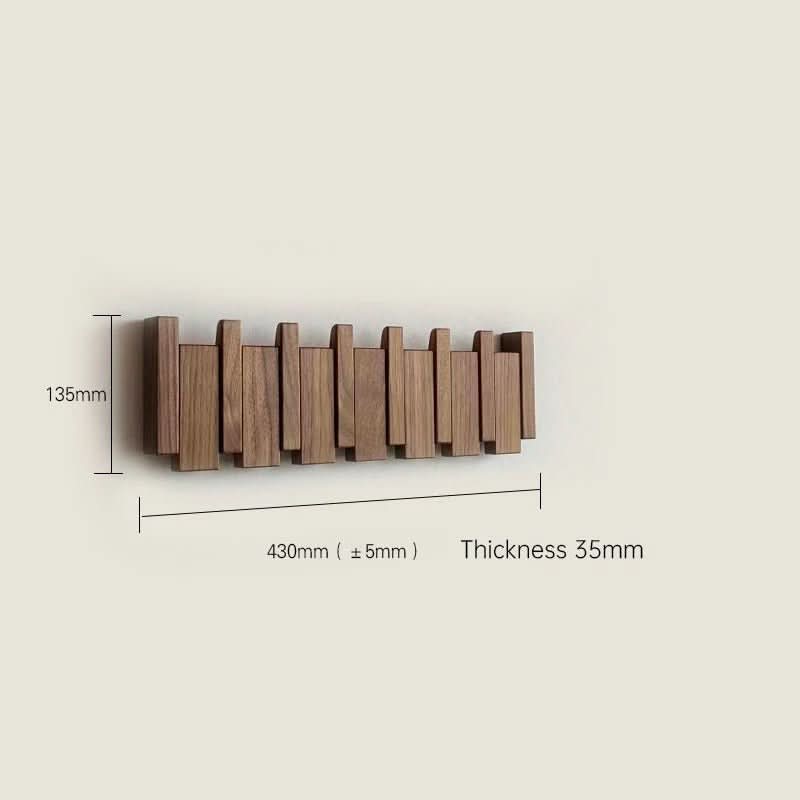 Wooden Wall Hook - Foldable wooden wall hook for stylish organisation - Image 7