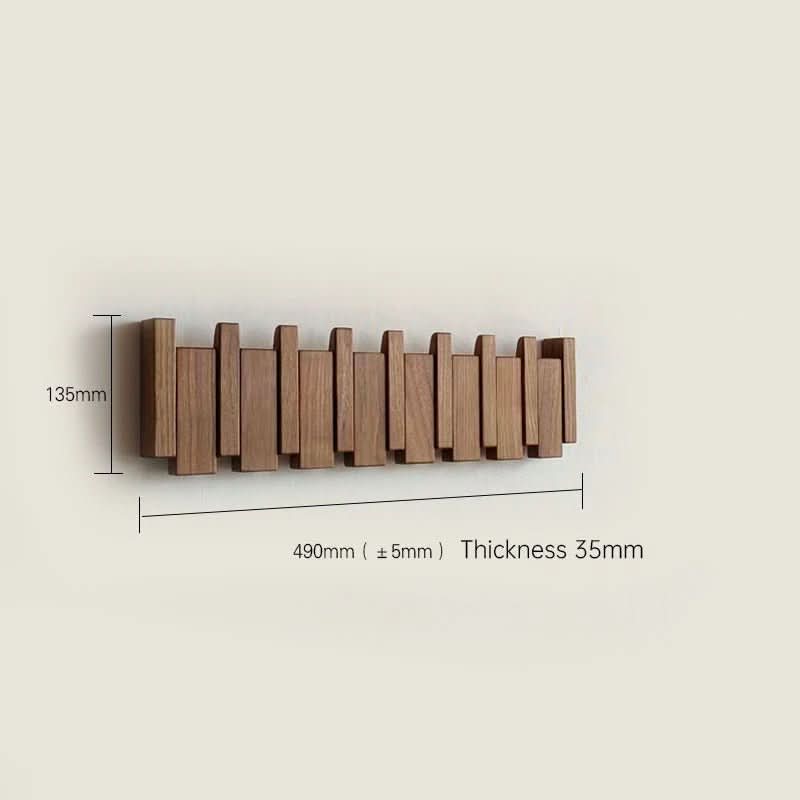 Wooden Wall Hook - Foldable wooden wall hook for stylish organisation - Image 8