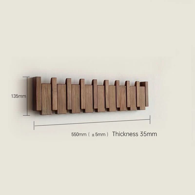 Wooden Wall Hook - Foldable wooden wall hook for stylish organisation - Image 9