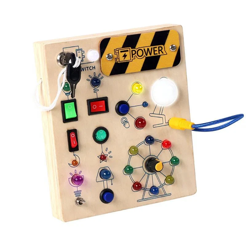 WOODILEARN – Montessori learning board made of wood for promoting fine motor skills & discovery - Image 9