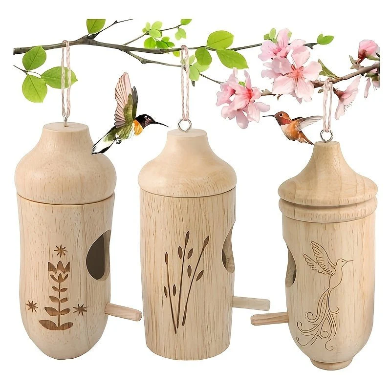 WOODPERCH – Elegant Hanging Birdhouse for Garden and Terrace Protection - Image 5