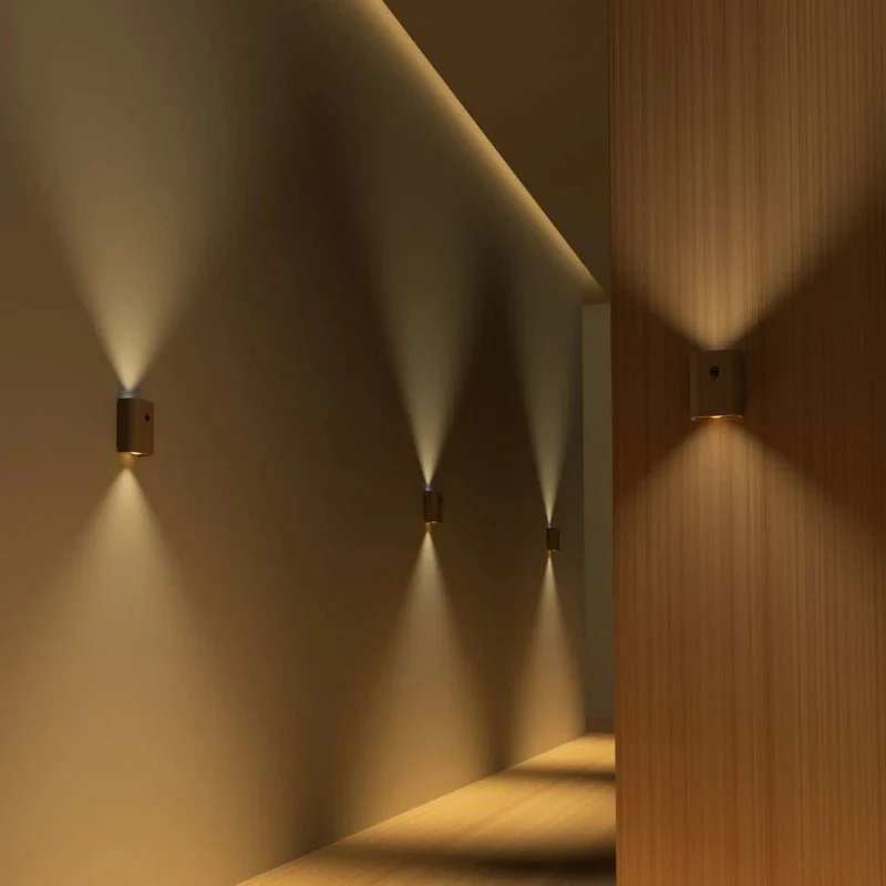 WOODSENSE – Wooden lamp with motion sensor and rechargeable battery - Image 2