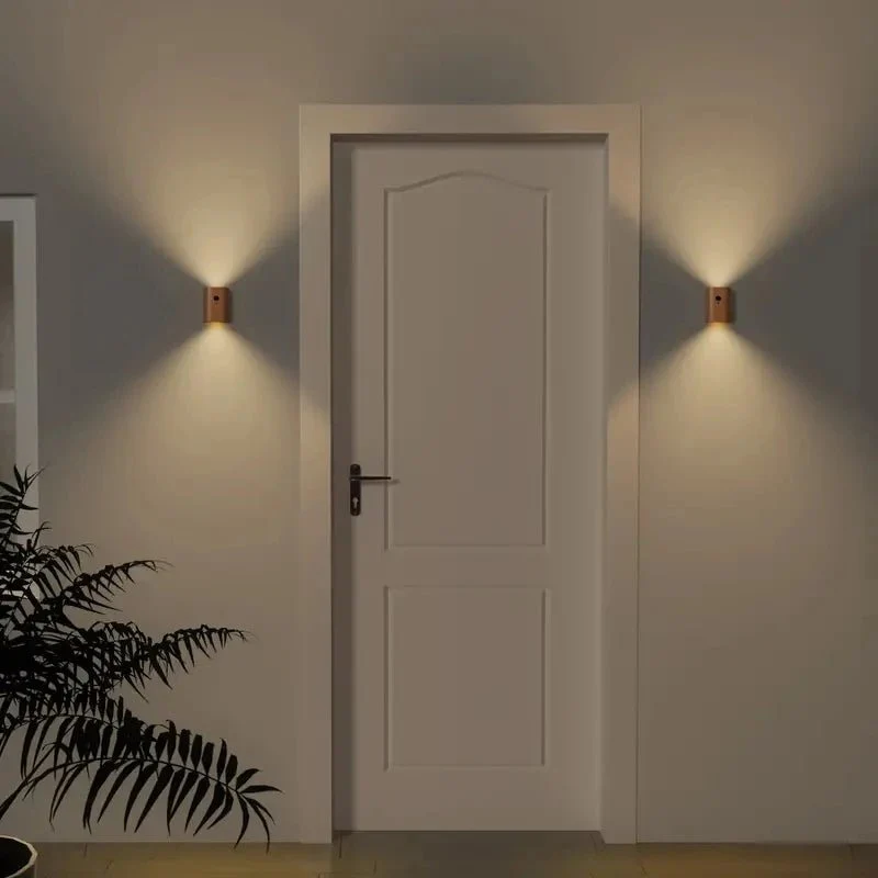 WOODSENSE – Wooden lamp with motion sensor and rechargeable battery - Image 4