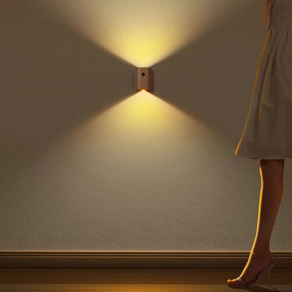 WOODSENSE – Wooden lamp with motion sensor and rechargeable battery - Image 6