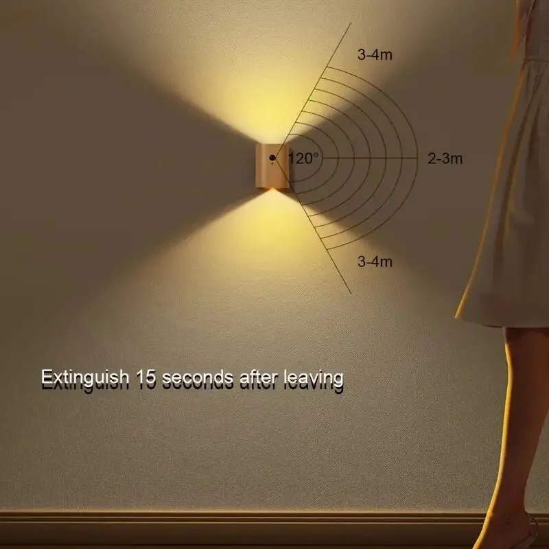 WOODSENSE – Wooden lamp with motion sensor and rechargeable battery - Image 7