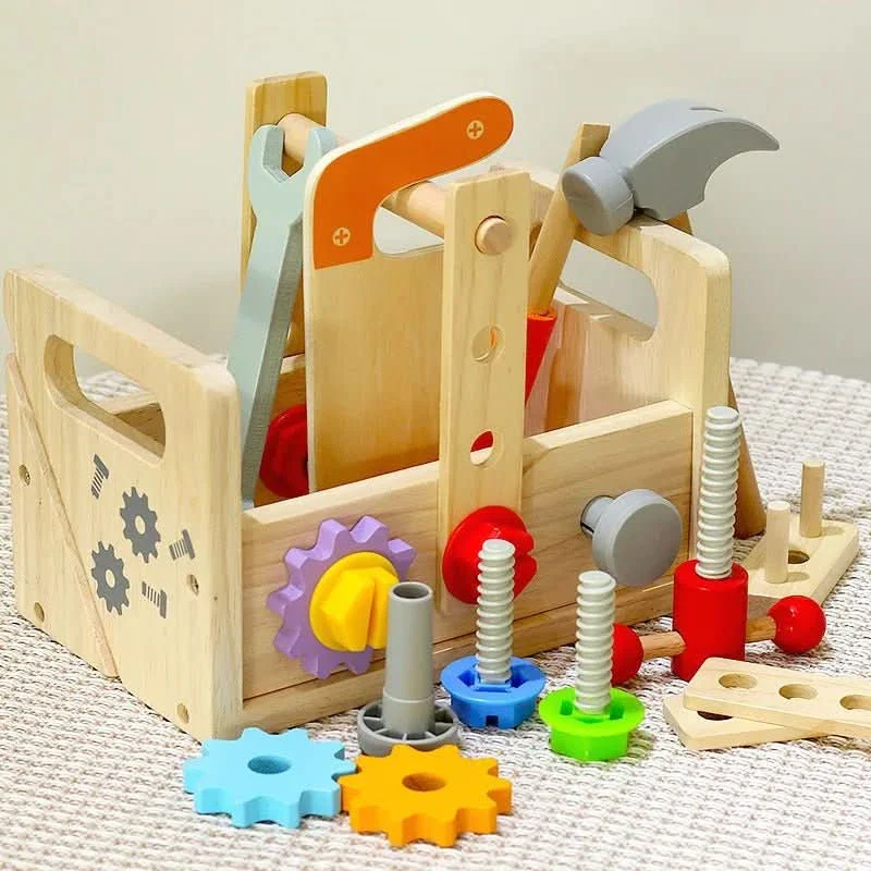 WoodTools - Montessori wooden toolbox for creative builders - Image 2