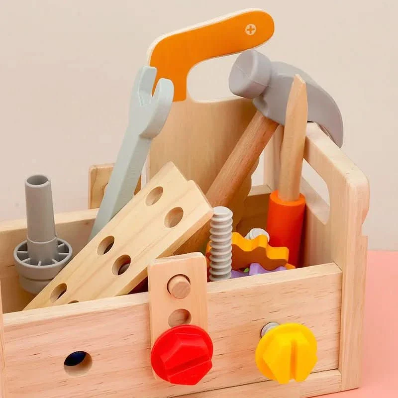 WoodTools - Montessori wooden toolbox for creative builders - Image 3