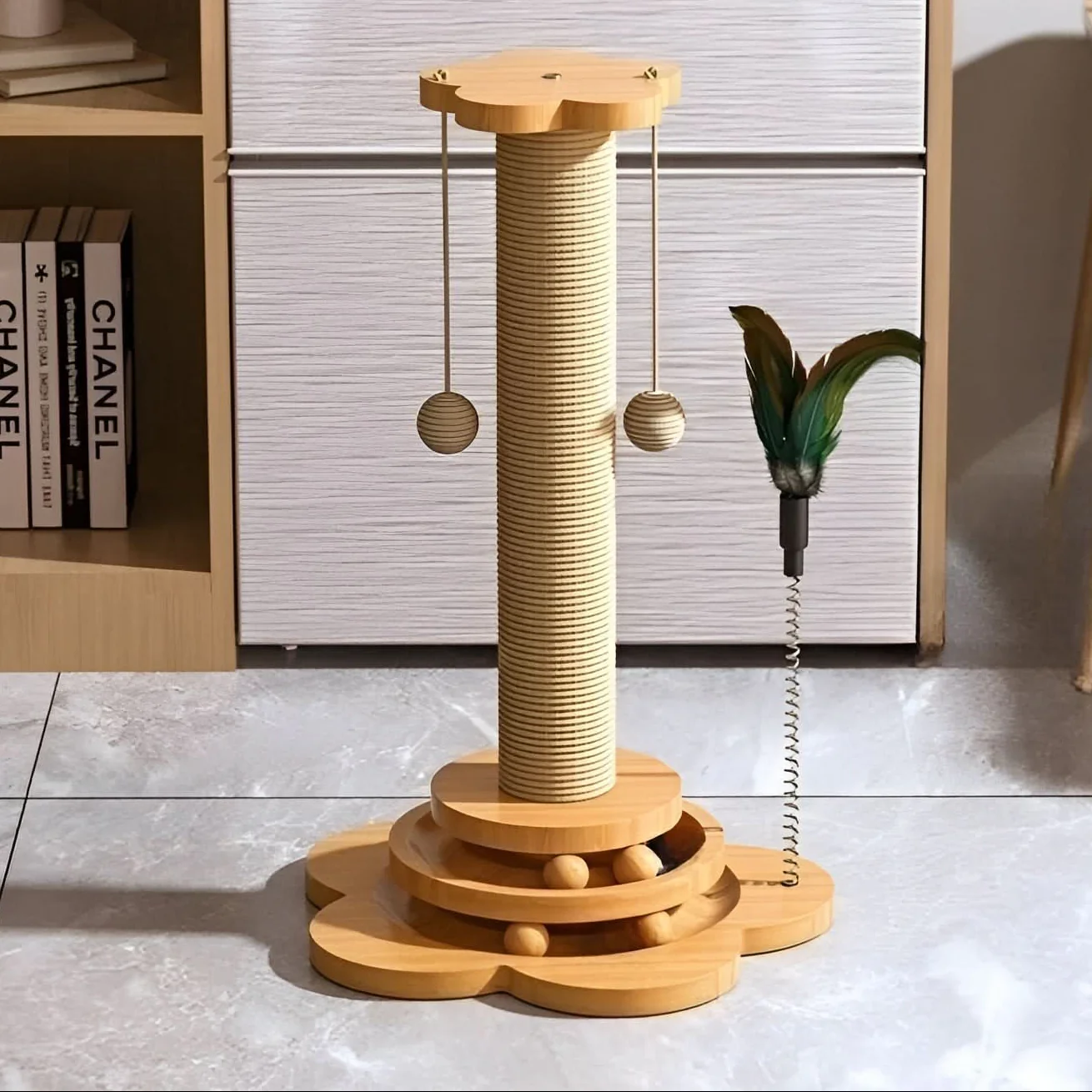 WOODWHISKER – Natural Cat Toy Made of Wood for Instinctive Play - Image 5
