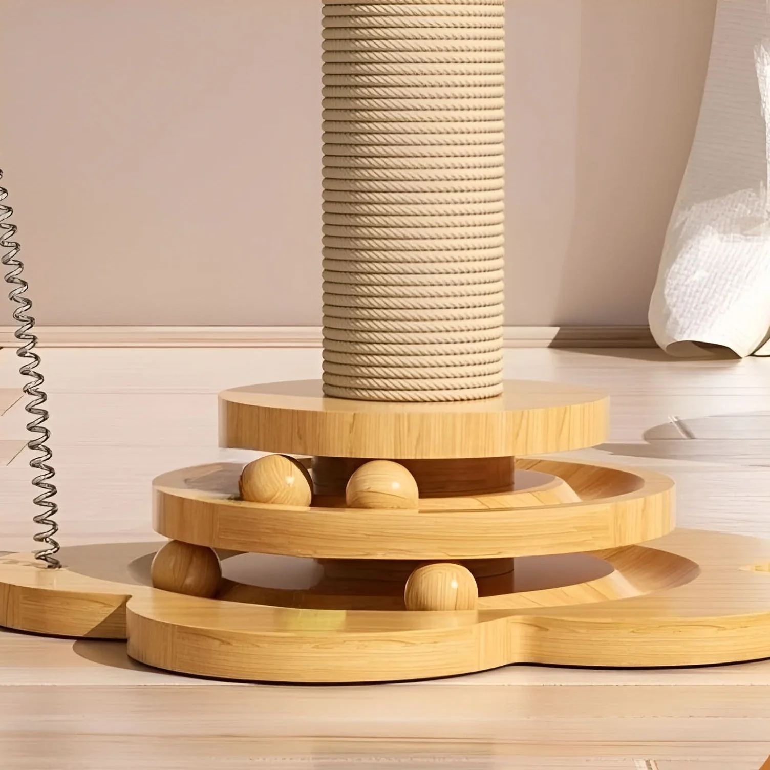 WOODWHISKER – Natural Cat Toy Made of Wood for Instinctive Play - Image 7