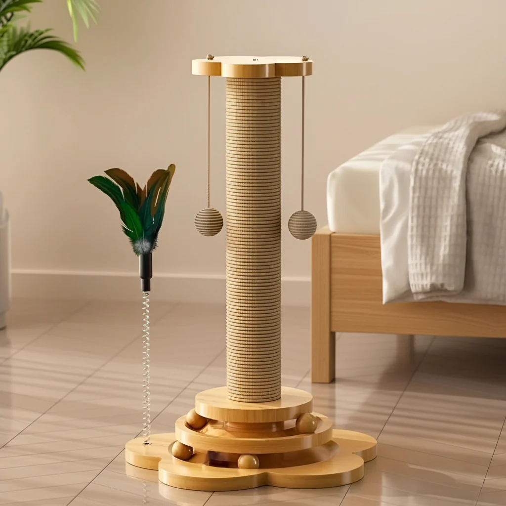 WOODWHISKER – Natural Cat Toy Made of Wood for Instinctive Play - Image 8
